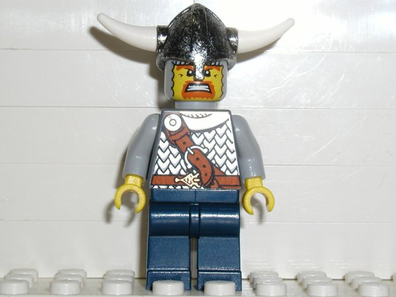 LEGO Minifigure-Viking Warrior 4d-Vikings-VIK008-Creative Brick Builders
